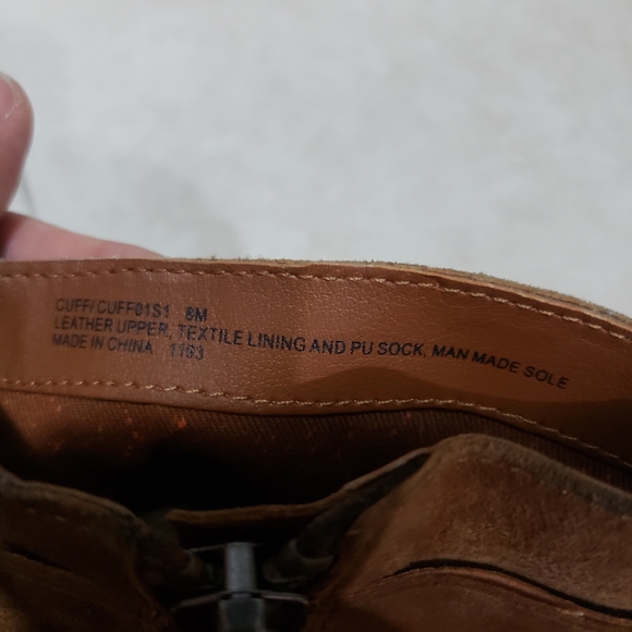 Steve Madden cuff pointed toe brown booties - Picture 4 of 7